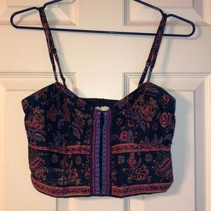 American Eagle bohemian crop top